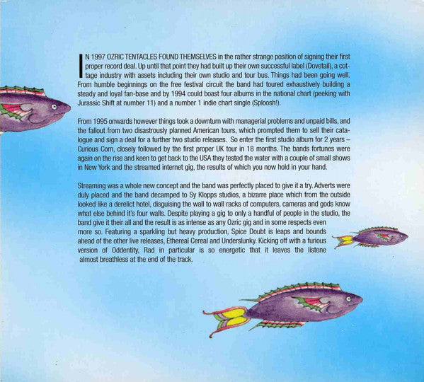 Ozric Tentacles : Spice Doubt (Streaming A Gig In The Ether) (CD, Album, RE, Dig)