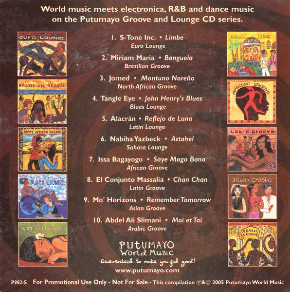 Various : Putumayo Groove Sampler (CD, Comp, Promo, Smplr)