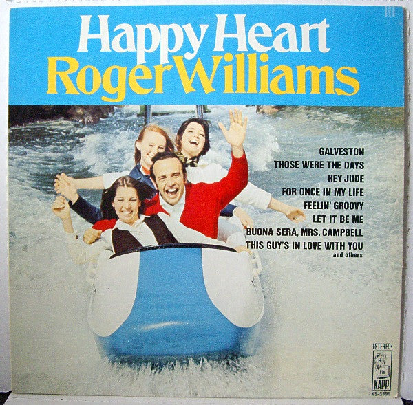 Roger Williams (2) : Happy Heart (LP, Album)