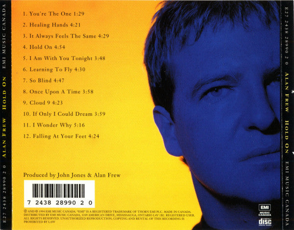 Alan Frew : Hold On (CD, Album)