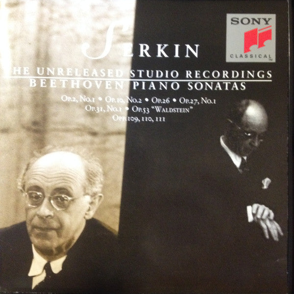 Serkin*, Beethoven* : The Unreleased Studio Recordings - Beethoven Piano Sonatas (3xCD, RM)