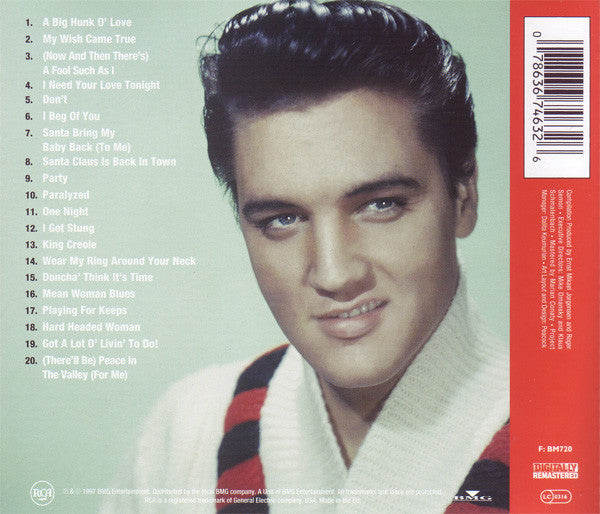 Elvis Presley : 50,000,000 Elvis Fans Can't Be Wrong (Elvis' Gold Records - Volume 2) (CD, Comp, RE, RM)