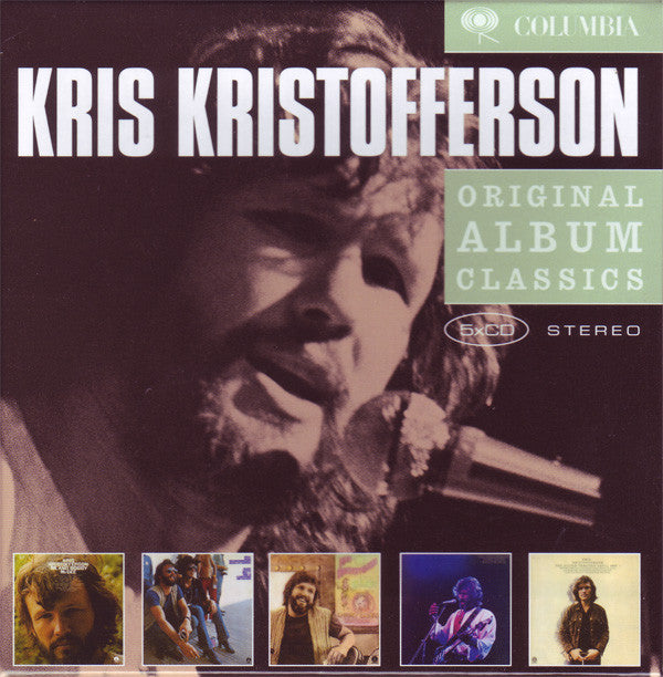 Kris Kristofferson : Original Album Classics (Box, Comp + CD, Album + CD, Album + CD, Album + CD)