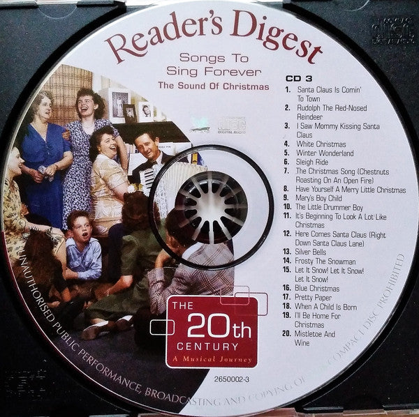 Various : Songs To Sing Forever (3xCD, Comp)