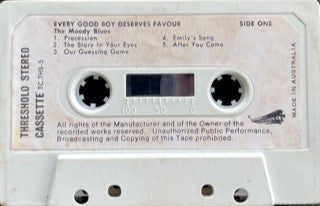 The Moody Blues : Every Good Boy Deserves Favour (Cass, Album)
