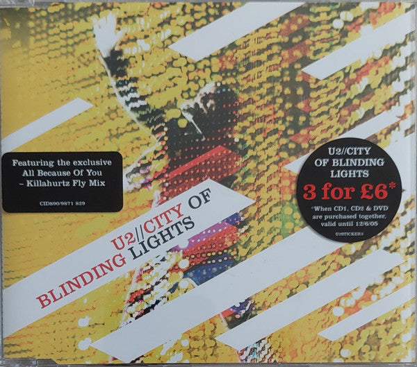 U2 : City Of Blinding Lights (Box, Ltd, Sli + CD, Single + CD, Single + DVD-V, S)