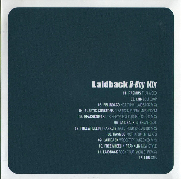 Laidback : B-Boy Mix (CD, Mixed)