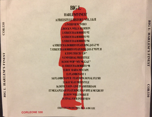 Big L : Harlem's Finest (A Freestyle History Vol. I & II) (CDr, Comp, Unofficial)