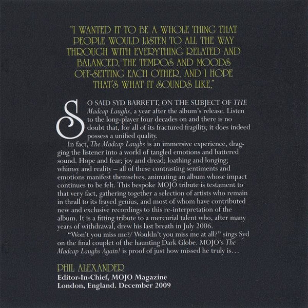 Various : The Madcap Laughs Again! (CD)