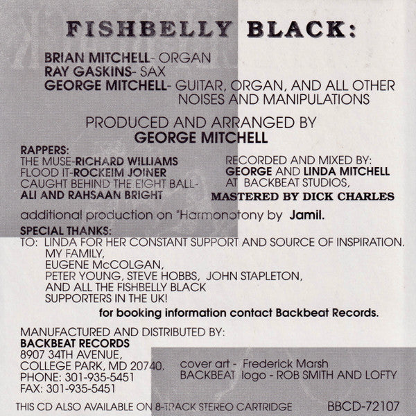 Fishbelly Black : Fishbelly Black (CD, Album, Nim)