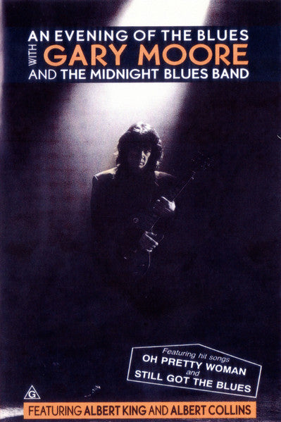 Gary Moore With The Midnight Blues Band : An Evening Of The Blues (VHS, PAL)
