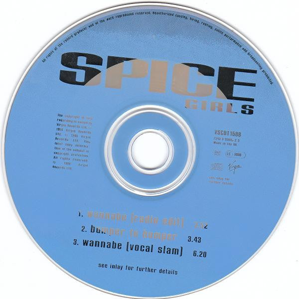 Spice Girls : Wannabe (CD, Single)