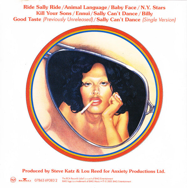 Lou Reed : Sally Can't Dance (CD, Album, RE, RM)