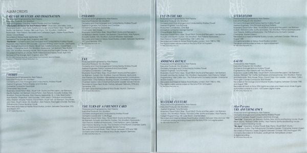 The Alan Parsons Project : The Definitive Collection (2xCD, Comp, RE, RM)