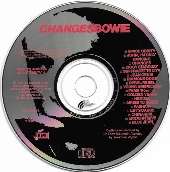 David Bowie : Changesbowie (CD, Comp, RM)