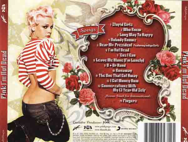 P!NK : I'm Not Dead (CD, Album, RE)