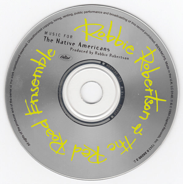 Robbie Robertson & The Red Road Ensemble : Music For The Native Americans (CD, Album)