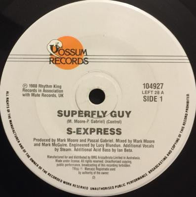 S'Express : Superfly Guy (7", Single, Gen)
