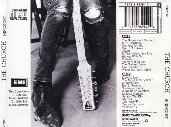 The Church : Hindsight 1980-1987 (2xCD, Comp, RE, Sil)