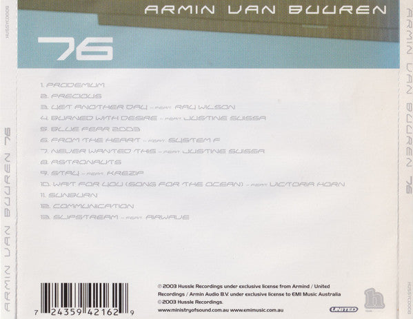 Armin van Buuren : 76 (CD, Album)
