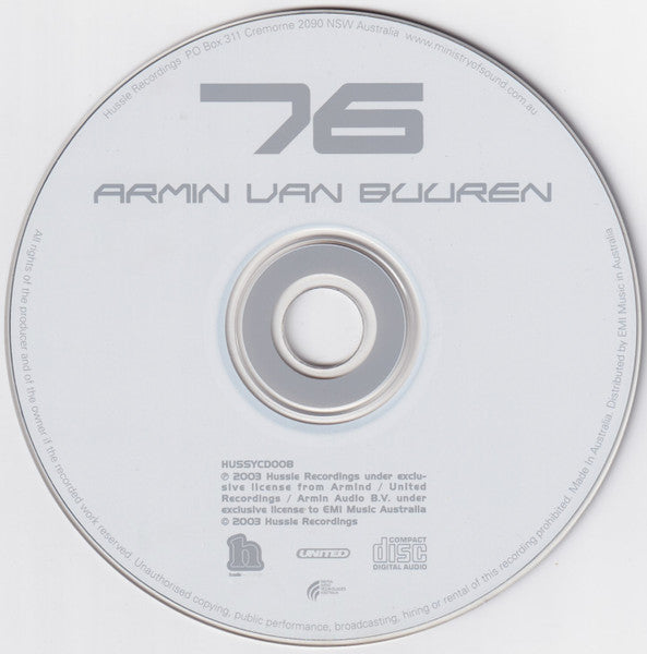 Armin van Buuren : 76 (CD, Album)