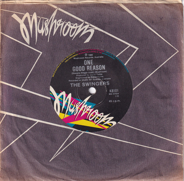 The Swingers : Counting The Beat (7", Single)