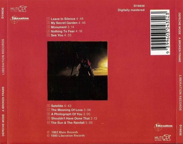 Depeche Mode : A Broken Frame (CD, Album, RE)
