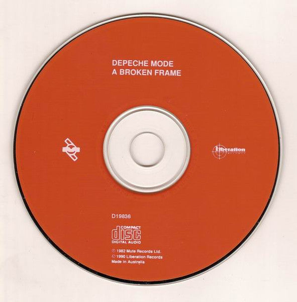Depeche Mode : A Broken Frame (CD, Album, RE)
