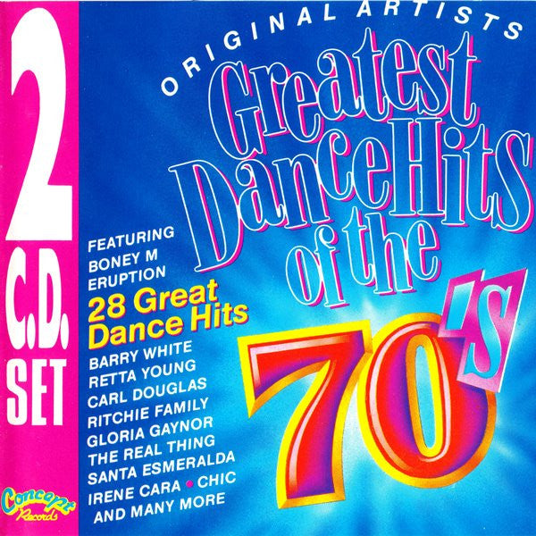 Various : Greatest Dance Hits Of The 70's (2xCD, Comp)