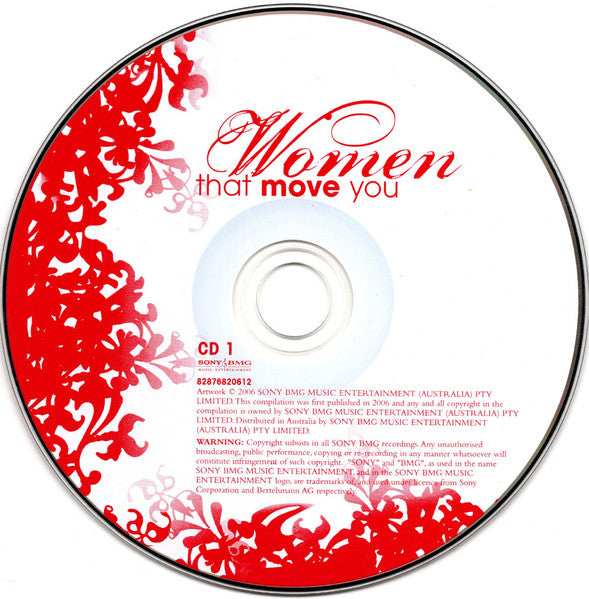 Various : Women That Move You (2xCD, Comp)