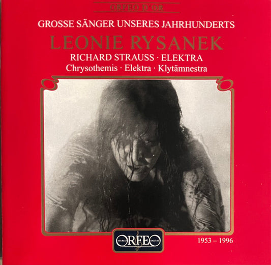 Richard Strauss, Leonie Rysanek : Elektra / Chrysothemis, Elektra, Klytämnestra (CD, Comp, Mono, RM)