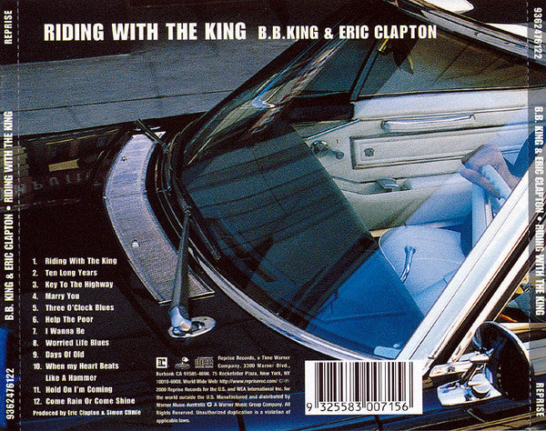 B.B. King & Eric Clapton : Riding With The King (CD, Album)