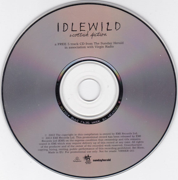 Idlewild : Scottish Fiction (CD, Promo, Smplr)