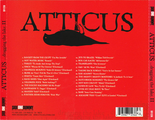 Various : Atticus ...Dragging The Lake II (CD, Comp)