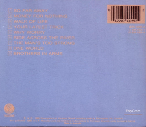 Dire Straits : Brothers In Arms (CD, Album)