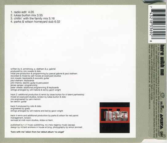 Dido : Here With Me (CD, Single)