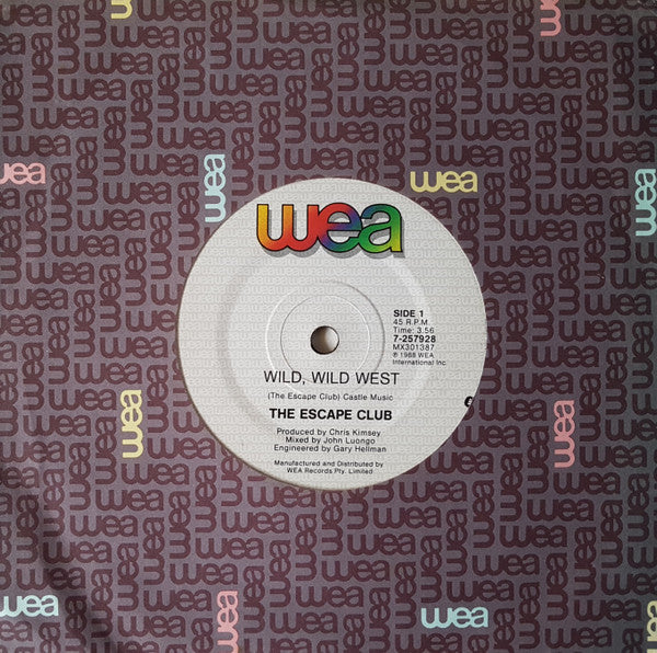 The Escape Club : Wild, Wild West (7", Single)