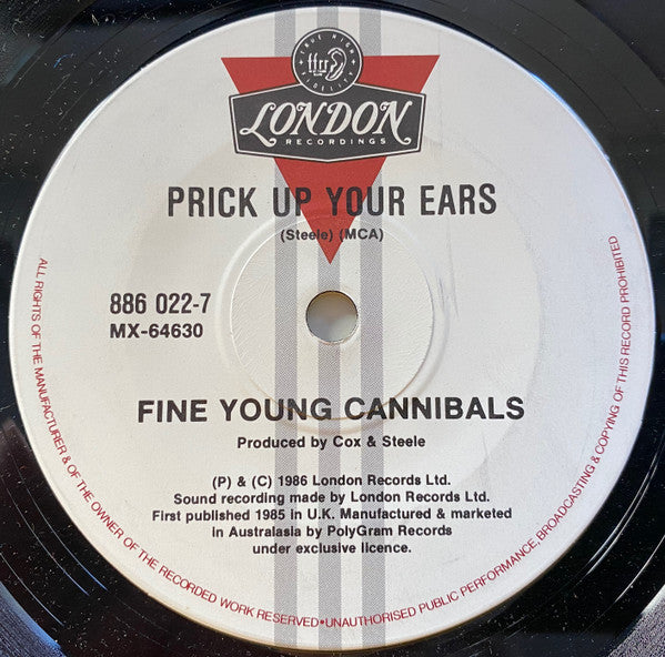Fine Young Cannibals : Suspicious Minds (7", Single)