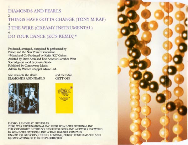 Prince & The New Power Generation : Diamonds & Pearls (CD, Single)