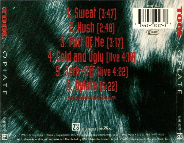 Tool (2) : Opiate (CD, EP, RE)