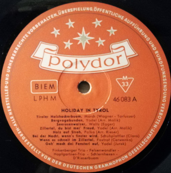 Various : Holiday In Tyrol (LP, Comp)