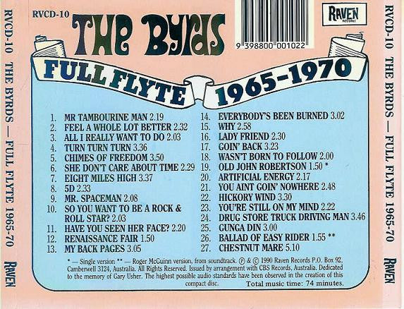 The Byrds : Full Flyte 1965-1970 (CD, Comp)
