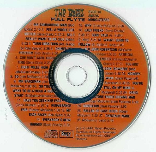 The Byrds : Full Flyte 1965-1970 (CD, Comp)