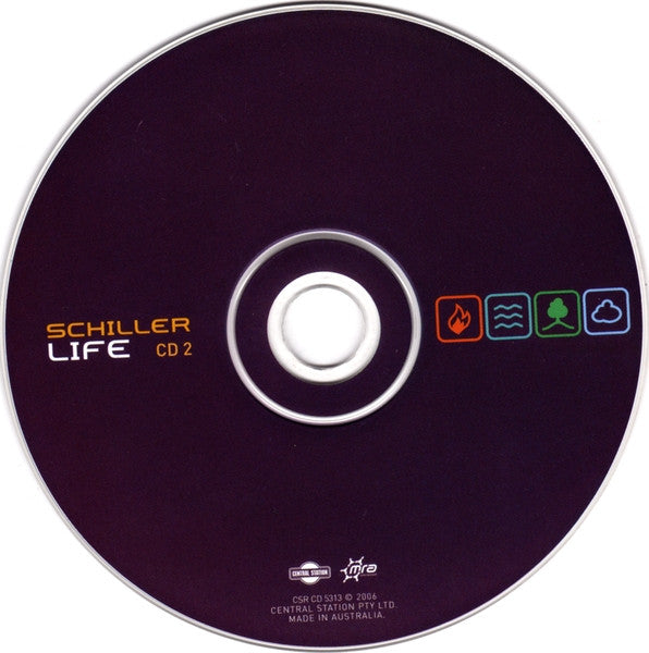 Schiller : Life (CD, Mixed + CD + DVD, PAL + Album)