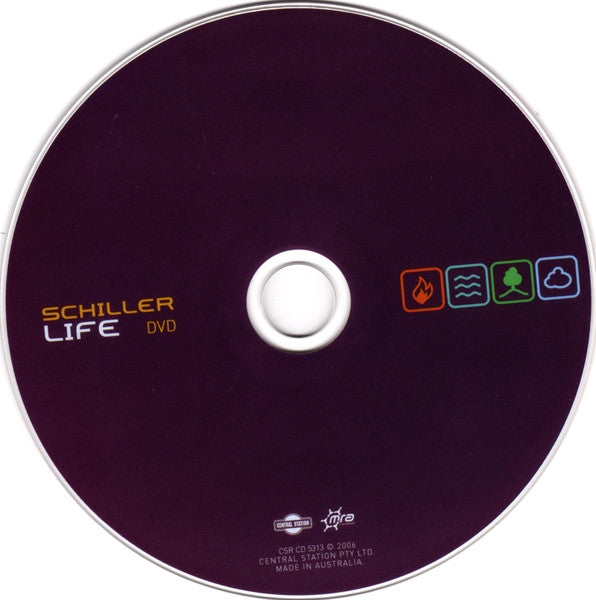 Schiller : Life (CD, Mixed + CD + DVD, PAL + Album)