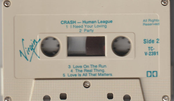 The Human League : Crash (Cass, Album)