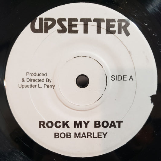 Bob Marley : Rock My Boat / Reaction (7", RE, Sma)