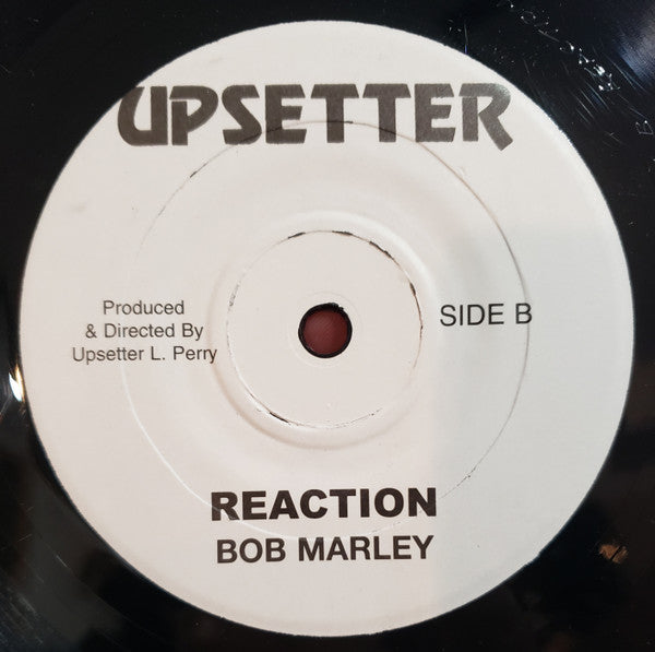 Bob Marley : Rock My Boat / Reaction (7", RE, Sma)