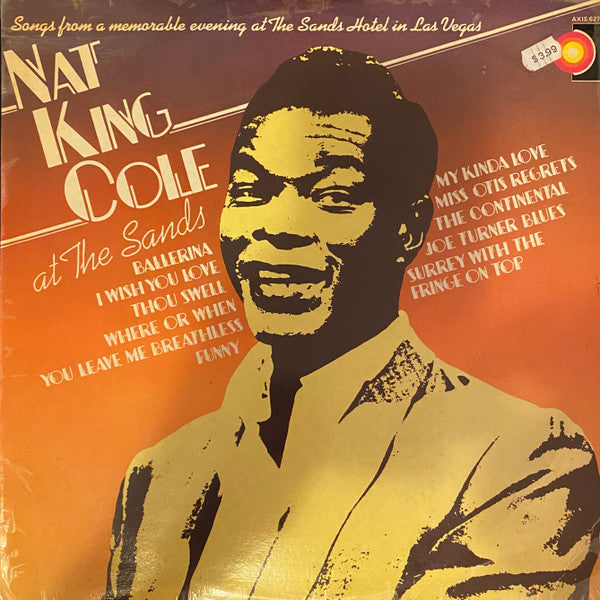 Nat King Cole : Nat King Cole At The Sands (LP, Album)