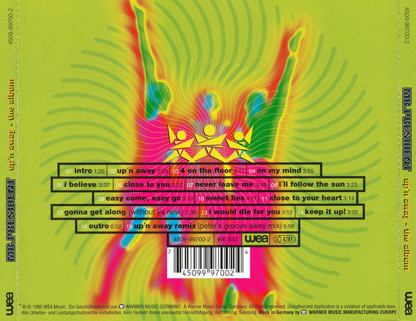 Mr.President* : Up'n Away - The Album (CD, Album)